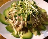 鶏ささみとアボカドのサラダ作り方2写真