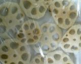 レンコンバーグ生姜焼き風作り方1写真