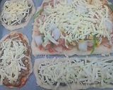 試してみたい☆おぜんざいピザ（あん＋餅）作り方2写真