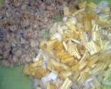 スタミナ肉味噌そうめん作り方1写真