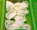 ルクエde鮭としめじのかぼす蒸し作り方1写真