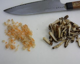 干し海老と干し椎茸の炊き込みごはん作り方2写真