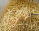 簡単☆さっぱり梅とじゃこのパスタ作り方5写真