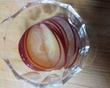 ♡電子レンジで2分♡深紅の薔薇りんご作り方3写真