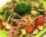 夏野菜のペペロンチーノ作り方8写真