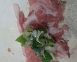 ★塩麹ネギ塩を豚肉で巻きました。★作り方3写真