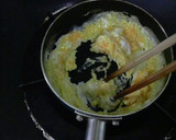 お弁当にほうれん草と炒り卵のごま和え作り方1写真