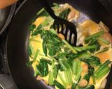 小松菜のにんにくバター炒め作り方4写真