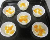 水切りヨーグルトで柿のカップケーキ作り方2写真