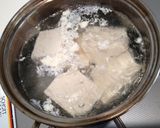 こんにゃくと柿の白だし醤油麹✿白和え作り方2写真