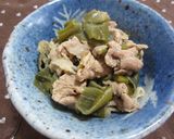 捨てちゃダメ!青ネギと豚肉の甘醤油煮作り方6写真