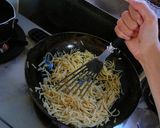 そば飯ならぬ『スパ飯』～ナポリタン風～作り方3写真