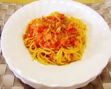 うちのツナとトマトのパスタ♪作り方8写真