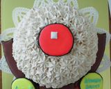 飛んでるアンパンマン♪立体 ケーキ★作り方27写真