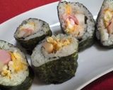 岩下の新生姜入り海苔巻き作り方5写真
