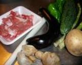 夏野菜！！　チゲ作り方1写真