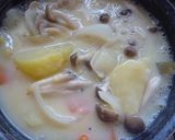 ∞∞∞　自然食卓　豆乳のシチュー　∞∞∞作り方3写真
