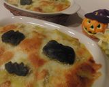 かぼちゃグラタン＆遅いパパの分もね♪作り方10写真