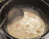 シーフード卵ミルクリゾット♫作り方3写真