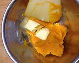 かぼちゃのベークドチーズケーキ作り方5写真