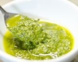 緑茶ソース（鯛のカルパッチョ）作り方4写真