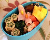 簡単✩オクラ豚肉巻き✩お星様作り方4写真