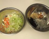 梅としらすの焼き飯作り方1写真