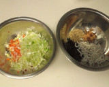 梅としらすの焼き飯作り方1写真