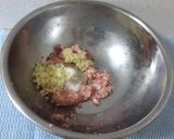 パパのキャベツ餃子でパティー作り方3写真