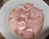 鶏胸肉のバナナケチャップ煮込み作り方2写真
