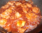 鶏胸肉のバナナケチャップ煮込み作り方8写真