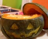 ハロウィン（▼∀▼）かぼちゃグラタン☆作り方8写真