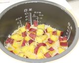 さつまいものジンジャー風味ごはん作り方4写真