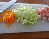 野菜炒め〜ゴママヨ醤油で作り方1写真
