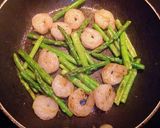海老とアスパラ✽レモン風味リゾット作り方6写真
