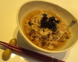 梅としらすの焼き飯作り方6写真