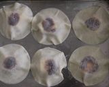 つぶあんチーズさつま芋入り餃子の皮餅作り方4写真