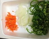 ☆超簡単でヘルシー☆サバと野菜の酢漬け作り方1写真