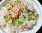 鮭ときゅうりのちらしずし作り方6写真