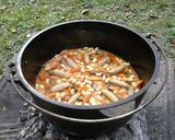 ダッチオーブンdeマクロ 根菜パエリア　作り方6写真