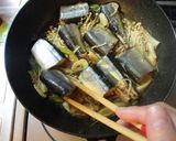 バターが香る！秋刀魚の香味ポン酢煮✿作り方5写真