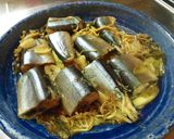 バターが香る！秋刀魚の香味ポン酢煮✿作り方6写真
