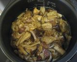 塩麹入りキノコご飯作り方7写真