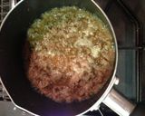 * しょうが焼きのそぼろ丼 *作り方3写真
