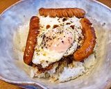 よつばと！のソーセージ丼作り方4写真