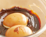 おやつはゆで玉子でした。お母さんの味玉子作り方2写真