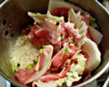 山ごはん｜豚バラと白菜の重ね炊き込みご飯作り方5写真
