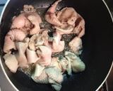 鶏皮で肉ジャガ★簡単！母の味再現★作り方2写真