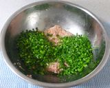 パパのキャベツ餃子でパティー作り方4写真