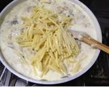 塩麹チキン茸マカロニグラタンフランスパン作り方13写真